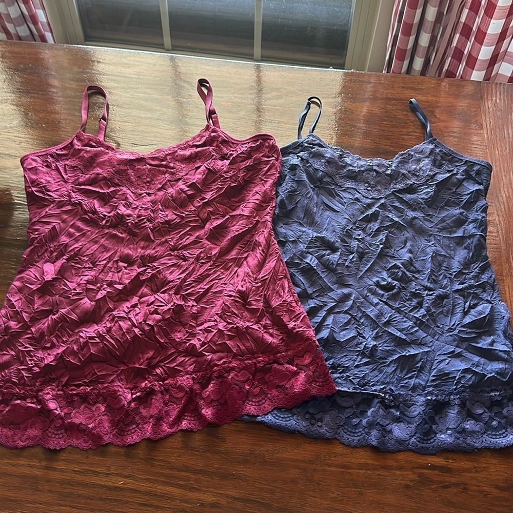 EUC camisole tanks. One medium and one large. Selling seperately - Picture 1 of 5
